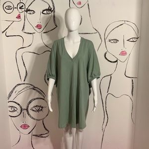 Zara Cotton Shirt Dress
